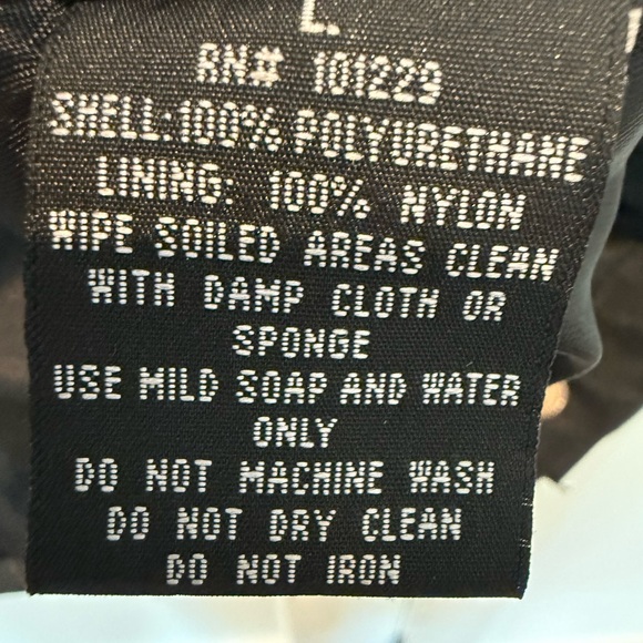 Ashley Black Ladies Rain Jacket.  Large. - Picture 5 of 6